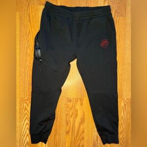 Pink Dolphin Men’s Black Joggers